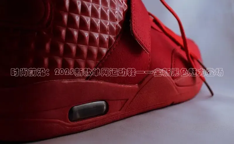 时尚前沿：2025新款单网运动鞋——全新黑色魅力登场